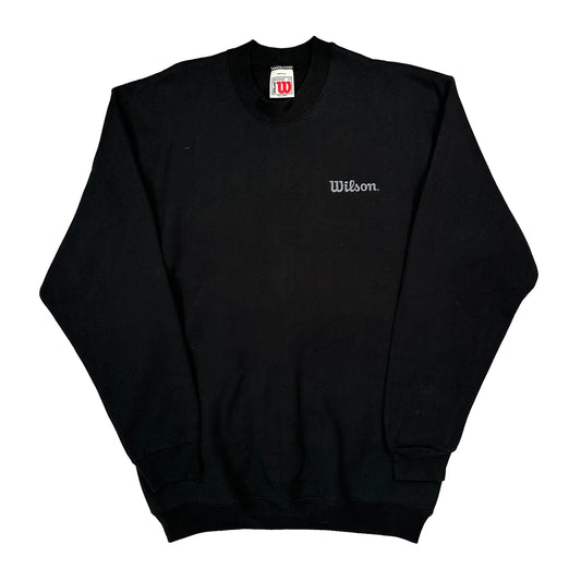 Wilson Sweatshirt - Large Black Cotton