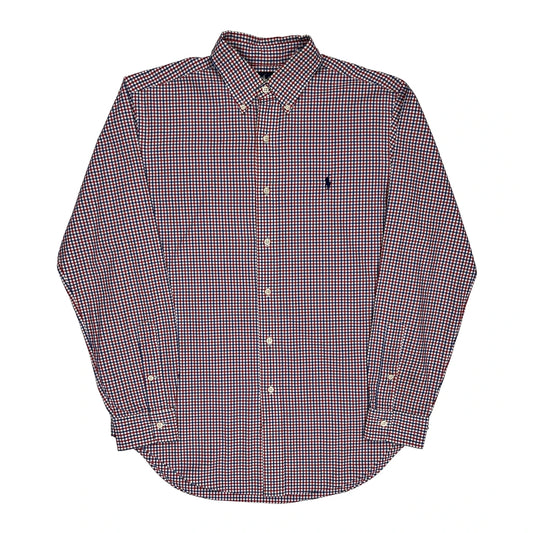 Vintage Ralph Lauren Checked Shirt - Medium Multicoloured Cotton