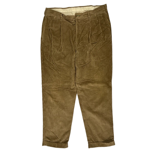 Tommy Hilfiger Cord Trousers - 36W 30L Brown Corduroy