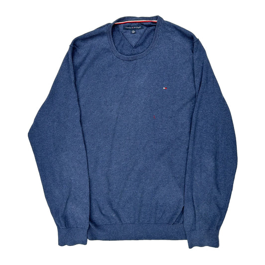 Tommy Hilfiger Jumper - 2XL Blue Cotton