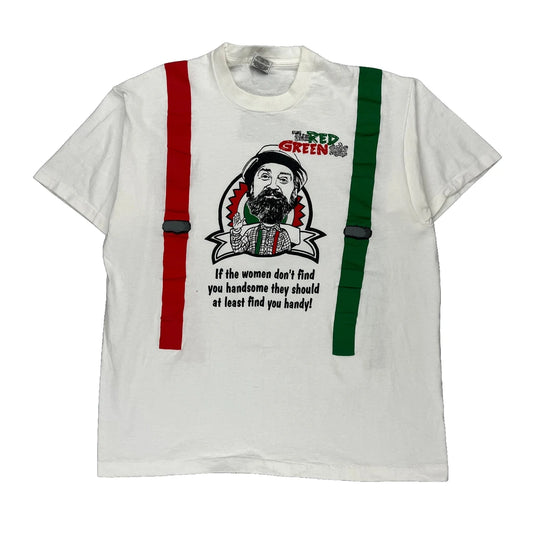 The Red Green Show Fruit Of The Loom Graphic T-Shirt - XL Green Cotton