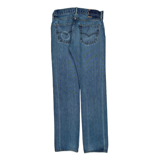501 Levis Jeans - 31W 35L Blue Denim