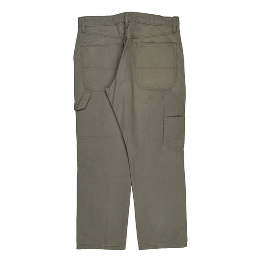 Unbranded Carpenter Trousers - 33W 29L Khaki Cotton
