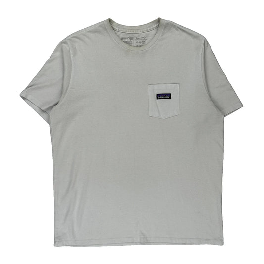 Patagonia T-Shirt - Large White Cotton