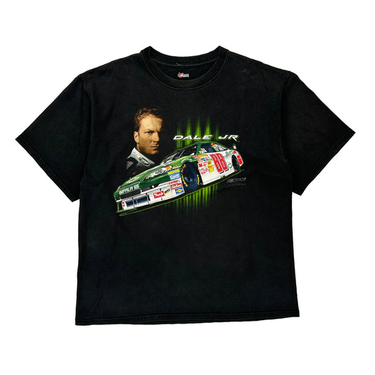 Dale Jr Chase Authentics Nascar T-Shirt - XL Black Cotton