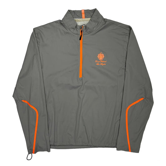 Ralph Lauren Windbreaker - XL Grey Polyester