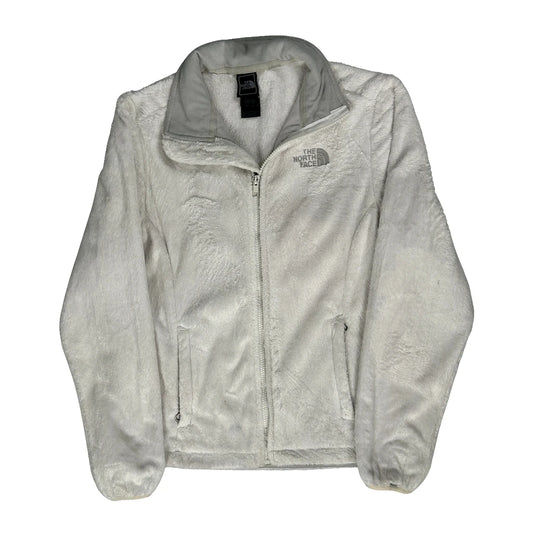 The North Face Fleece Jacket - Small White Polyester