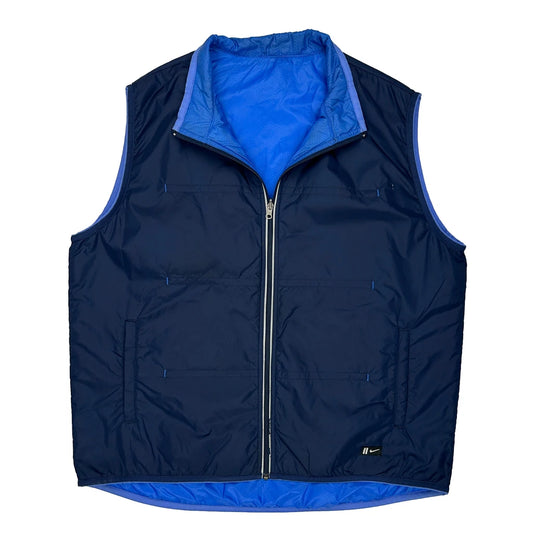 None Nike Gilet - 2XL Blue Nylon