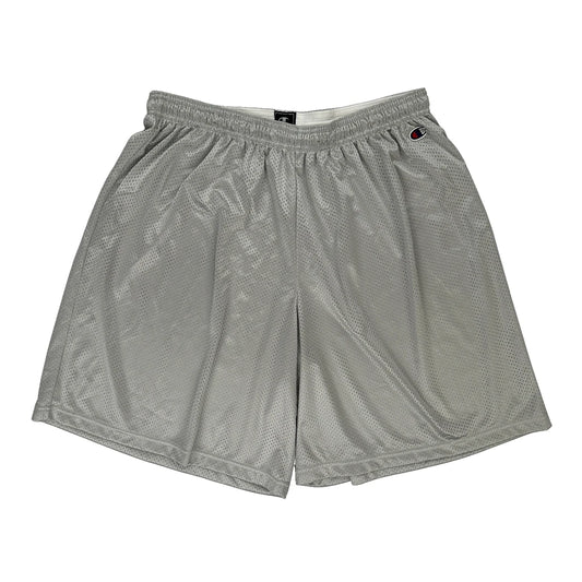 Reverse Weave Champion Sport Shorts - 2XL Grey Polyester