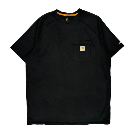 Carhartt T-Shirt - Large Black Cotton