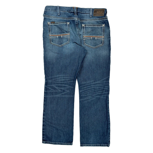 Ariat Hip Hop Jeans - 38W 32L Blue Cotton