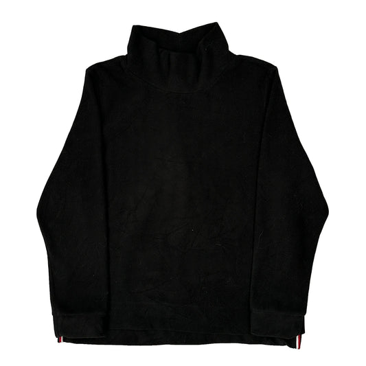 Vintage Tommy Hilfiger Fleece - XL Black Cotton