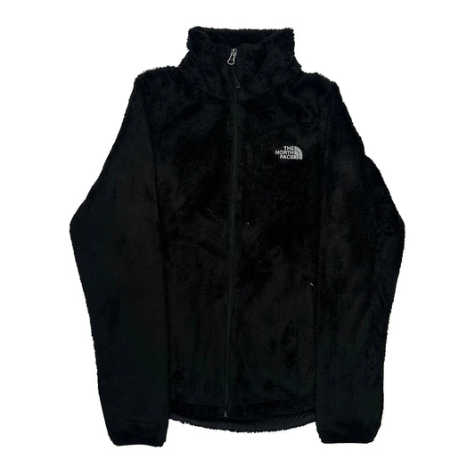 Vintage The North Face Fleece Jacket - Small Black Polyester