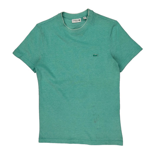 Lacoste Slim Fit T-Shirt - Small Green Cotton