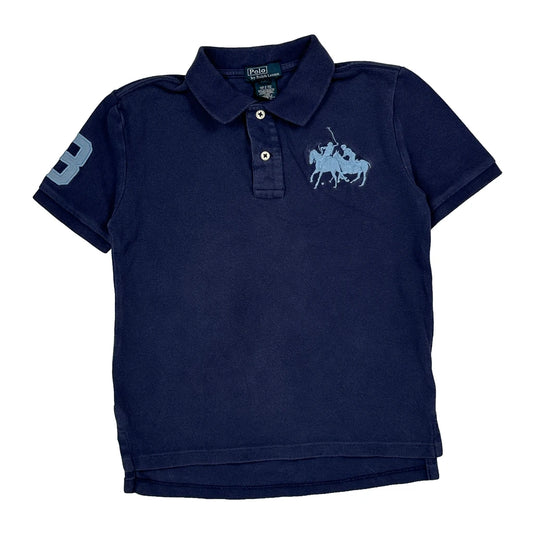 Age 6 Polo By Ralph Lauren Polo Shirt - Small Navy Cotton