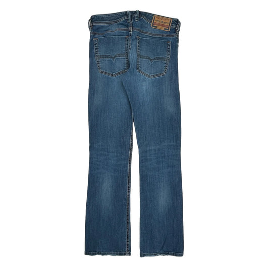 Diesel Boot Cut Jeans - 30W UK 8 Blue Cotton