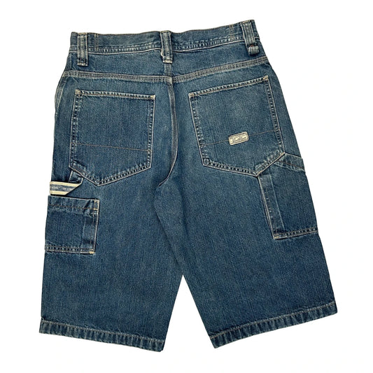 Levis Cargo Denim Shorts - 28W UK 8 Blue Denim