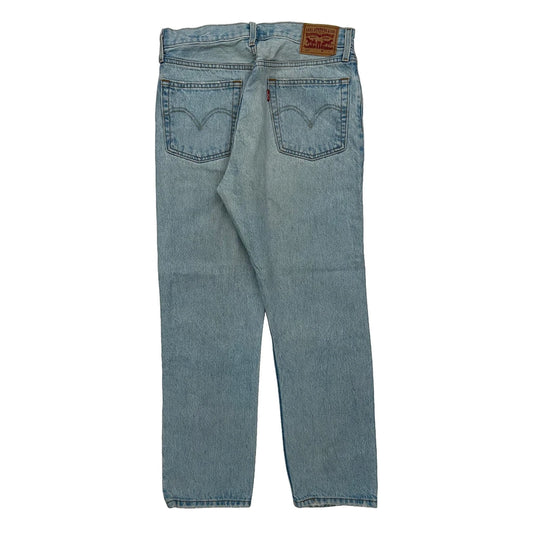 501 Levis Jeans - 30W 27L Light Wash Denim