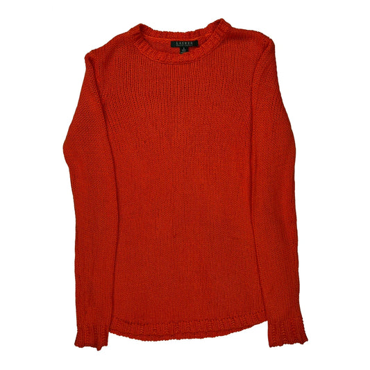 Ralph Lauren Jumper - Small Orange Acrylic