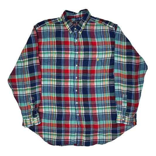 Ralph Lauren Checked Shirt - 3XL Multicoloured Cotton