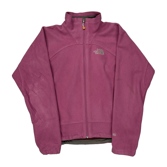 The North Face Fleece Jacket - Small Pink Polyester