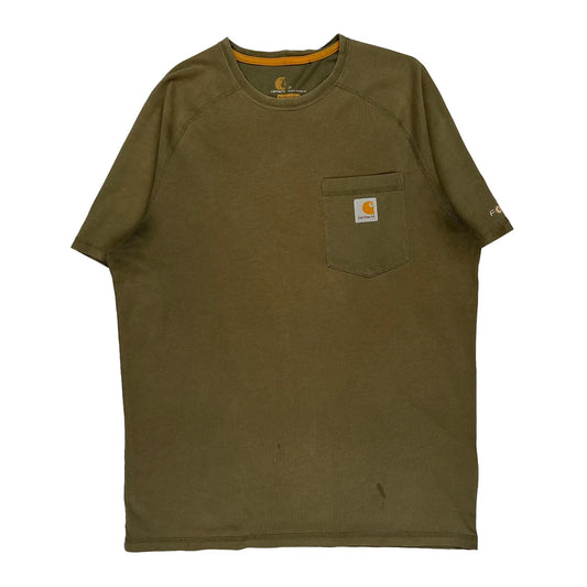 Carhartt T-Shirt - Medium Green Cotton
