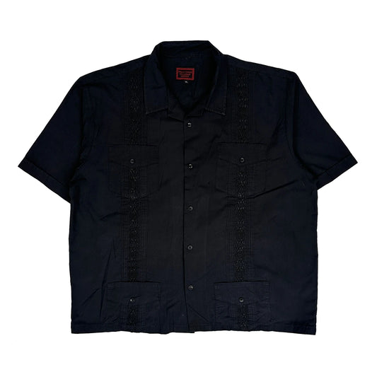 80S Maximos Short Sleeve Shirt - XL Black Cotton