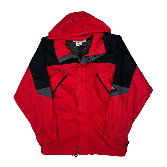 Columbia Waterproof Jacket - Large Black Nylon