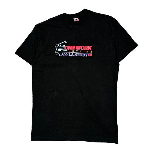 Fruit Of The Loom T-Shirt - XL Black Cotton