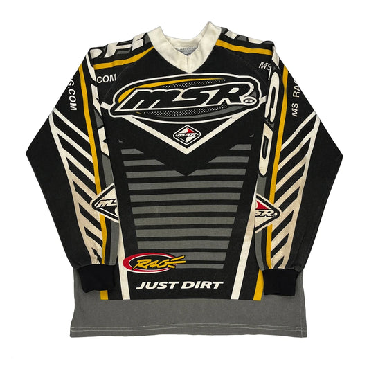 Motocross Msr Graphic Jersey - XL Yellow Polyester