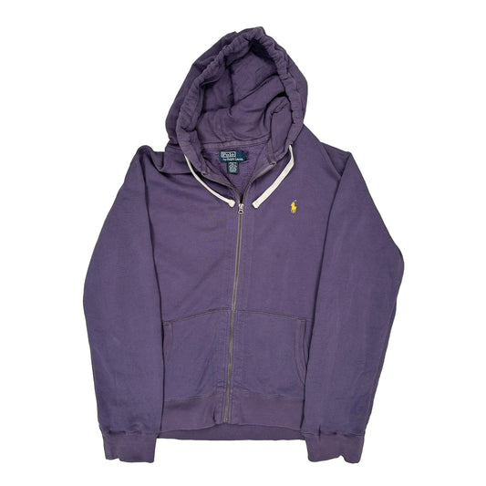 Polo By Ralph Lauren Hoodie - XL Purple Cotton
