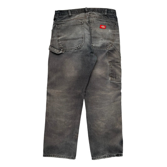 Dickies Carpenter Jeans - 32W 29L Grey Cotton