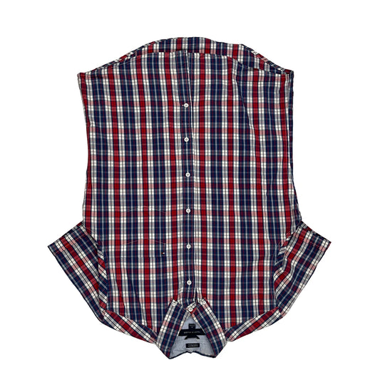 Vintage Tommy Hilfiger Checked Shirt - Medium Multicoloured Cotton