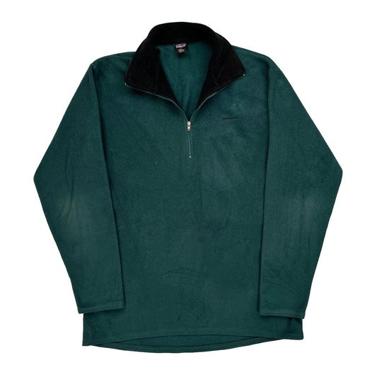 Capilene Patagonia Fleece - Large Black Polyester