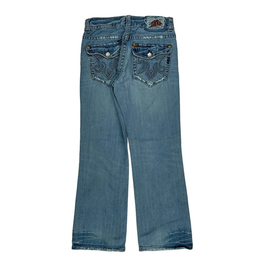 Mek Jeans - 30W UK 10 Light Wash Cotton