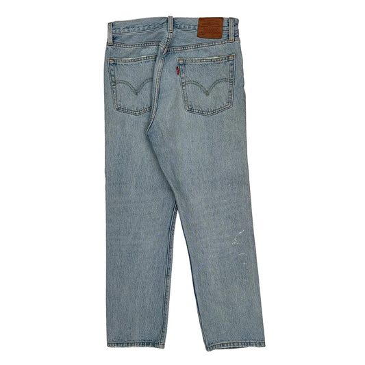 501 Levis Jeans - 29W 30L Light Wash Cotton