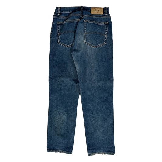 Armani Exchange Jeans - 28W UK 8 Blue Cotton