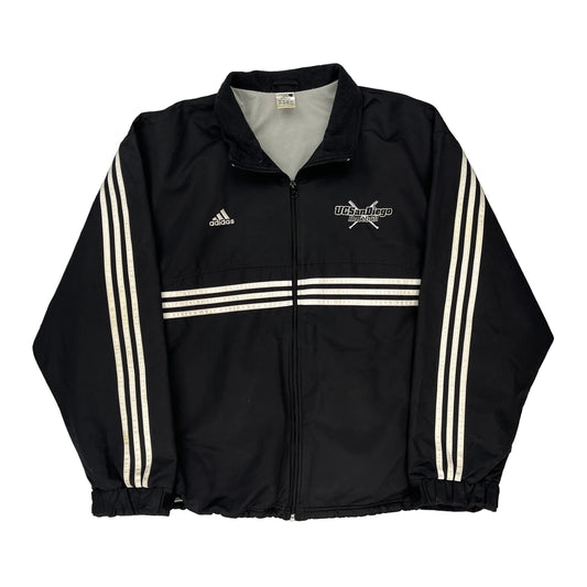 Uc San Diego Baseball Adidas Jacket - XL Black Polyester