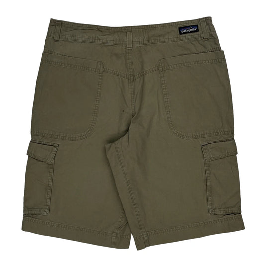 Vintage Patagonia Cargo Shorts - 32W 10L Khaki Cotton