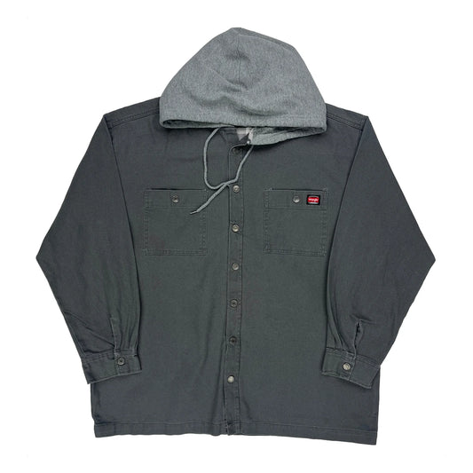 Wrangler Shirt - XL Grey Cotton