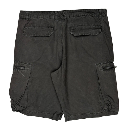 Nike Cargo Shorts - 34W 11L Grey Cotton