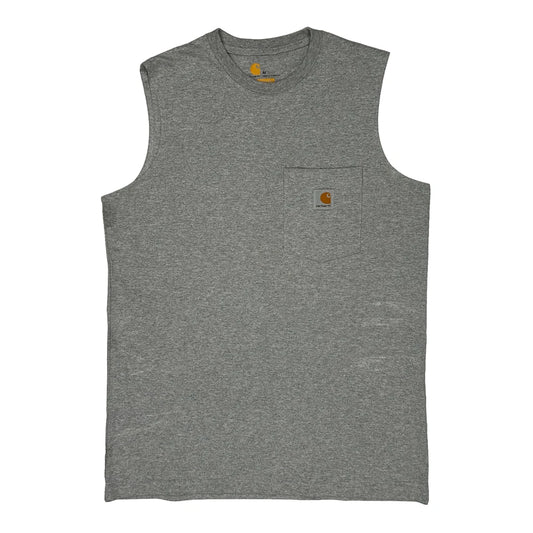 Carhartt Vest - Medium Grey Cotton