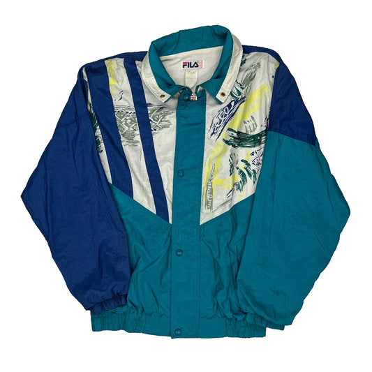 Fila Windbreaker - 2XL Multicoloured Nylon