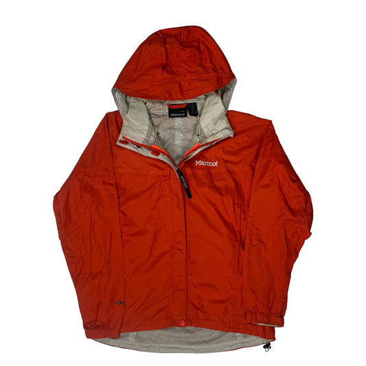 Marmot Waterproof Jacket - Small Orange Nylon