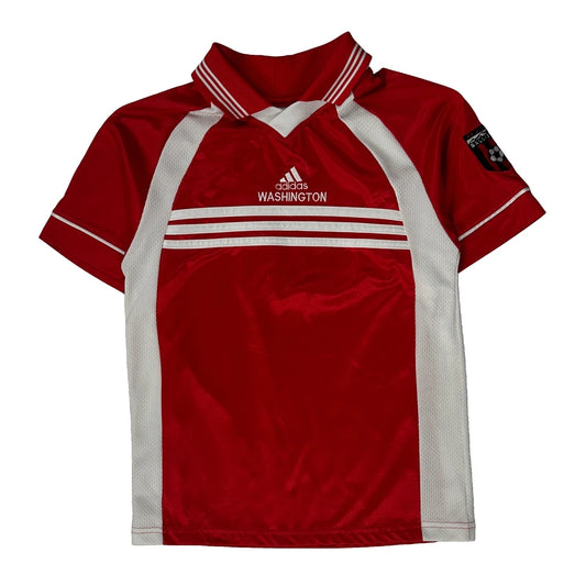 Washington Adidas Football Shirt - Medium Red Polyester