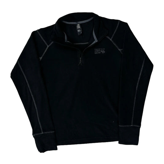 Mountain Hard Wear Hiking Fleece - Small Black Polyester