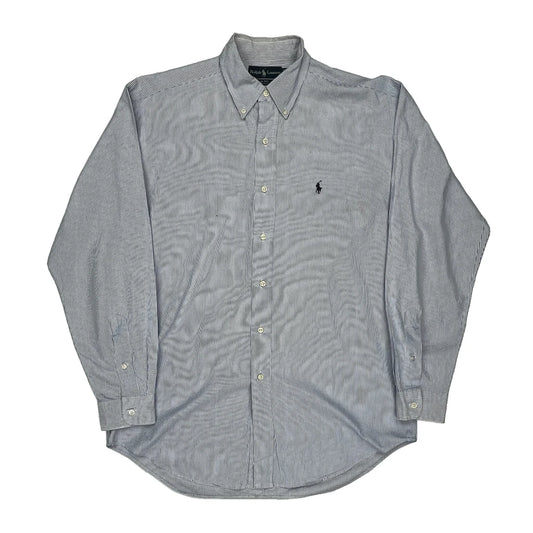 Blake Ralph Lauren Striped Shirt - Medium Blue Cotton
