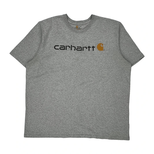 Carhartt T-Shirt - 2XL Grey Cotton