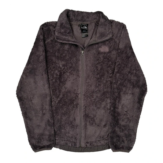 Vintage The North Face Fleece Jacket - Medium Grey Polyester