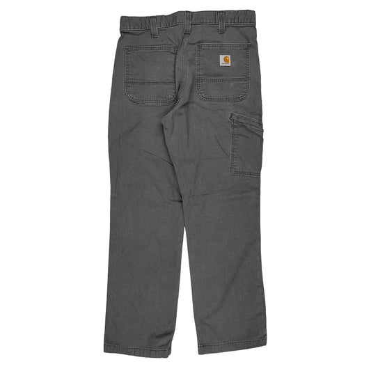 Carhartt Cargo Trousers - 32W 30L Grey Cotton Blend